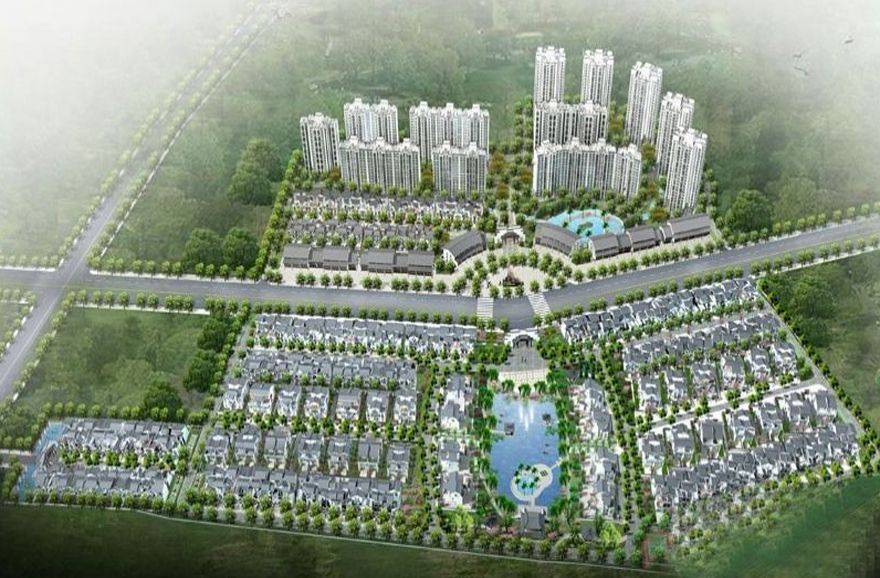 中华坊鸟瞰图