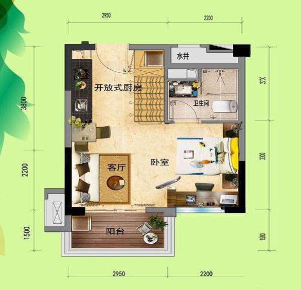 碧桂园美浪湾户型图