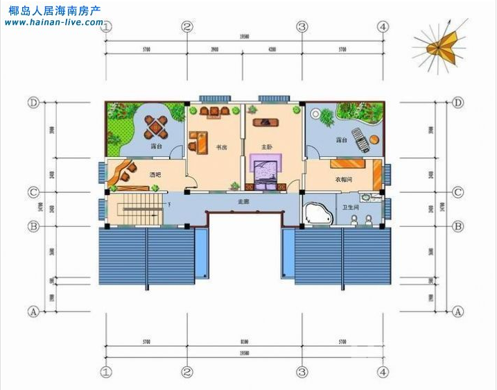 王府花园户型图