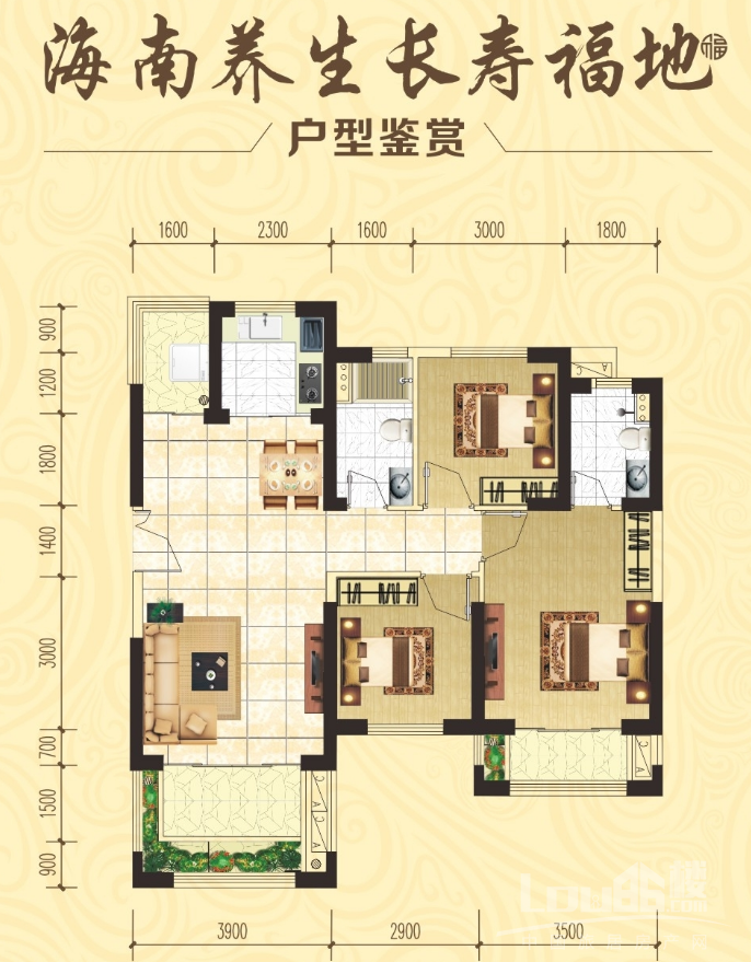 福隆丽水湾户型图