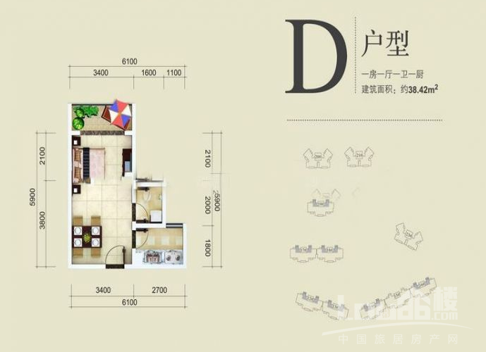 中华坊户型图
