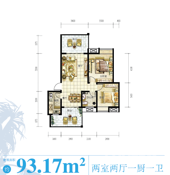 南海之滨户型图