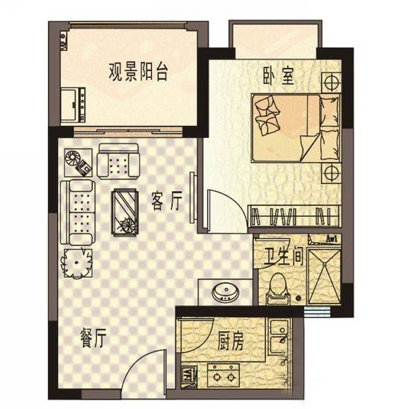 珍珠湾风情小镇户型图