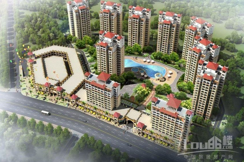 珍珠湾风情小镇效果图