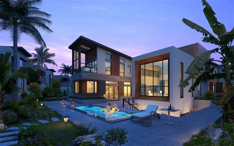 鲁能三亚湾有商业、别墅产品，商业均价30000元/㎡(图1)