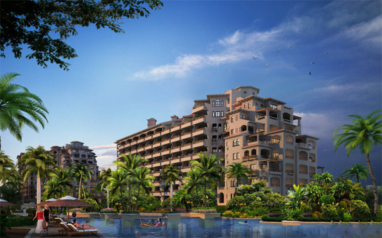 三亚东和福湾主推海景美宅，建面约61-110㎡(图1)