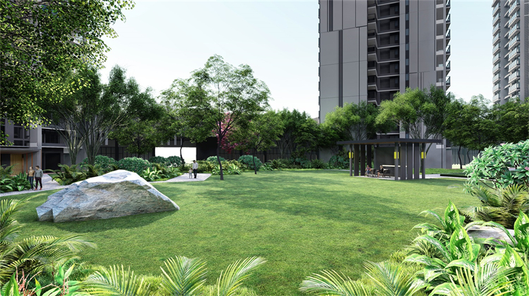 三亚一山湖主推建面约107-124㎡户型，均价30000元/㎡(图1)