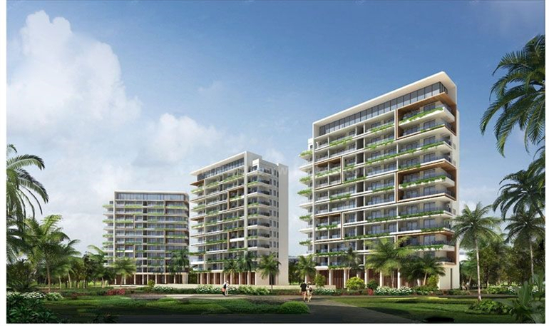 三亚红塘湾鲁能公馆主推公寓产品，建面约46-63㎡(图1)