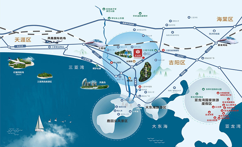 中粮三亚大悦中心目前有平层办公和商业写字楼在售(图3)