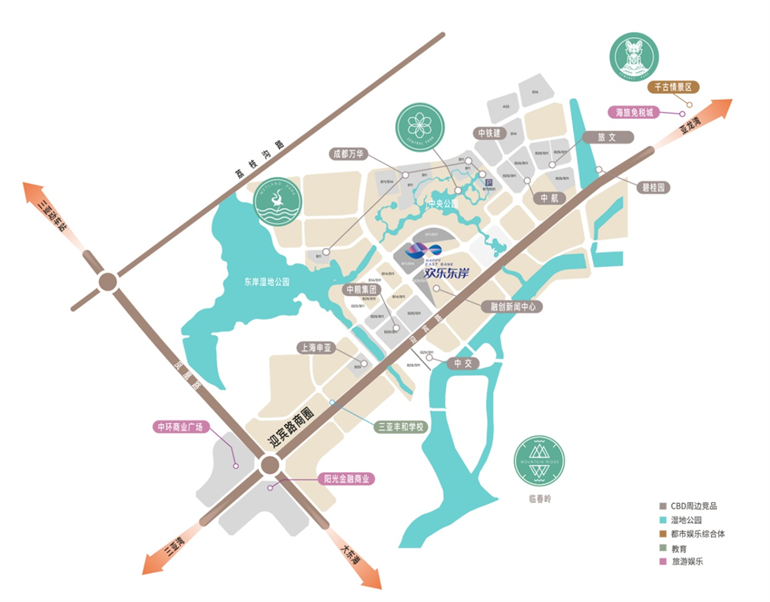 三亚华侨城欢乐东岸主推写字楼、商铺，办公均价34000元/㎡(图3)