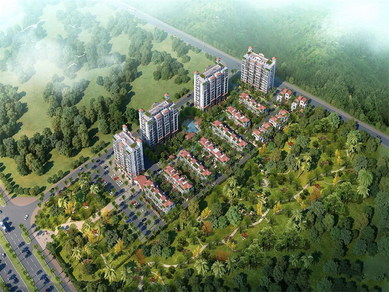 三亚津蘭山水御墅主推别墅户型，建面约123-169㎡(图2)