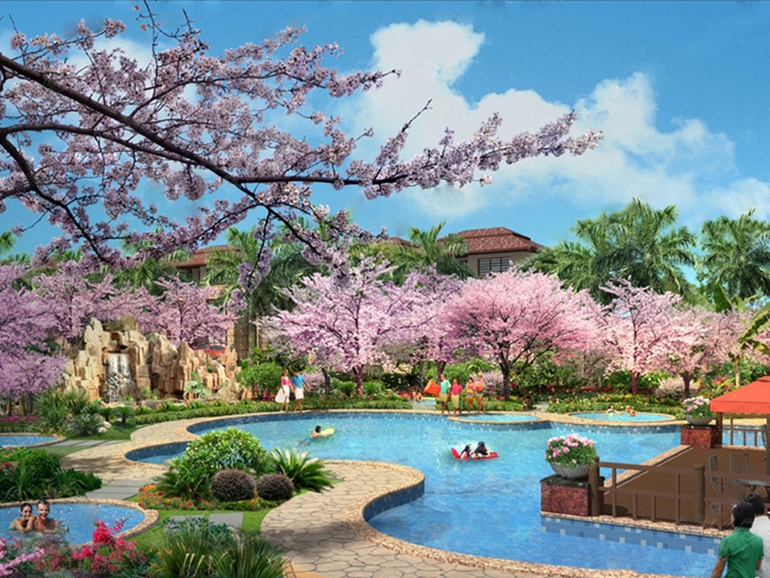 三亚海棠泰岳府主推建面约72-130㎡户型，现房(图4)