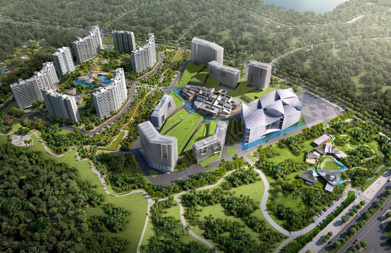 三亚艺海棠|上百米的楼栋间距,享受私密空间(图2) 三亚艺海棠|上百米的楼栋间距,享受私密空间(图2)