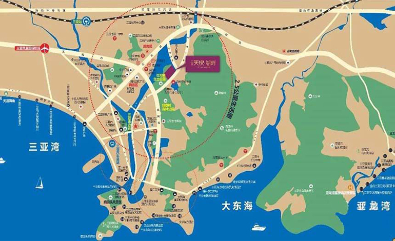 三亚天悦湖畔6#楼在售,三大公园环伺,亲近自然(图3) 三亚天悦湖畔6#楼在售,三大公园环伺,亲近自然(图3)