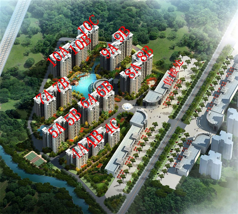 万宁山海和湾主推三期住宅产品,建面约102-110㎡(图2) 万宁山海和湾主推三期住宅产品,建面约102-110㎡(图2)