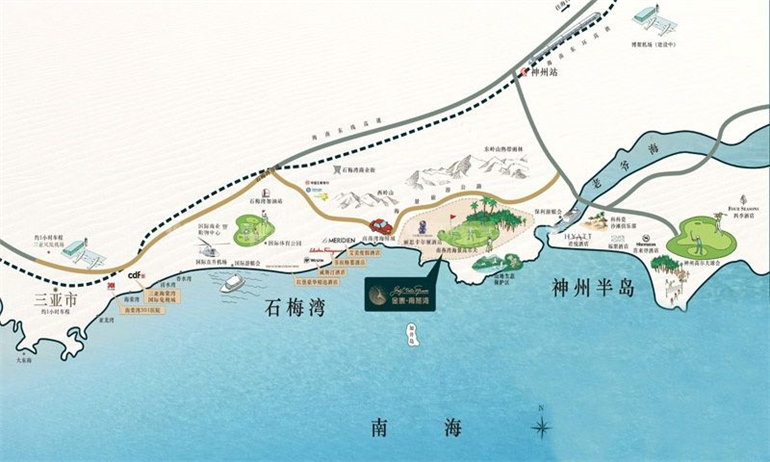 万宁金泰南燕湾有洋房和独栋别墅产品,别墅均价51000元/㎡(图3) 万宁金泰南燕湾有洋房和独栋别墅产品,别墅均价51000元/㎡(图3)