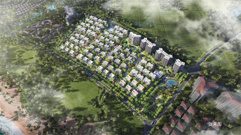 陵水海棠华府2#、3#、4#楼栋在售，建面约49-102㎡(图2)