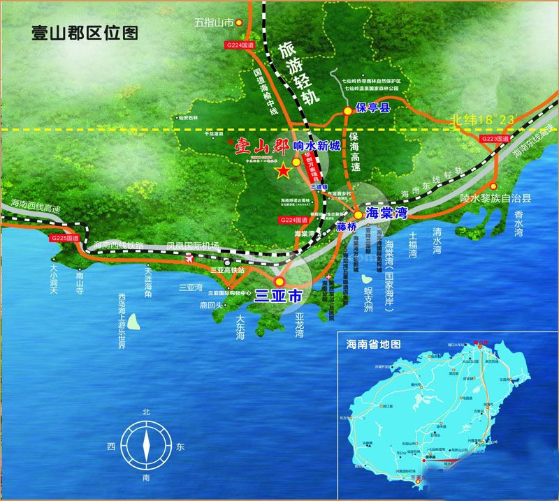 保亭壹山郡主推住宅产品,建面约51.26-90.51㎡(图3) 保亭壹山郡主推住宅产品,建面约51.26-90.51㎡(图3)