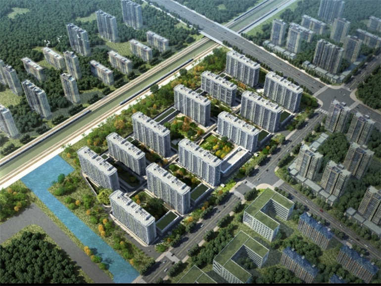 乐东龙栖壹号院｜现代简约风格，百亩住宅项目(图2)