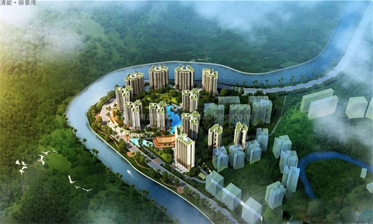 五指山清能丽景湾主推住宅产品，建面约61-118㎡(图2)