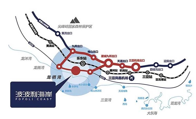 乐东龙栖湾波波利海岸主推住宅产品，建面约115-128㎡(图3)