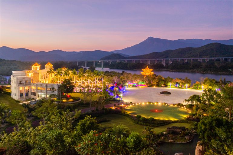 海南乐山居｜百亩滨江公园，打造四重乐养景观体系(图6)