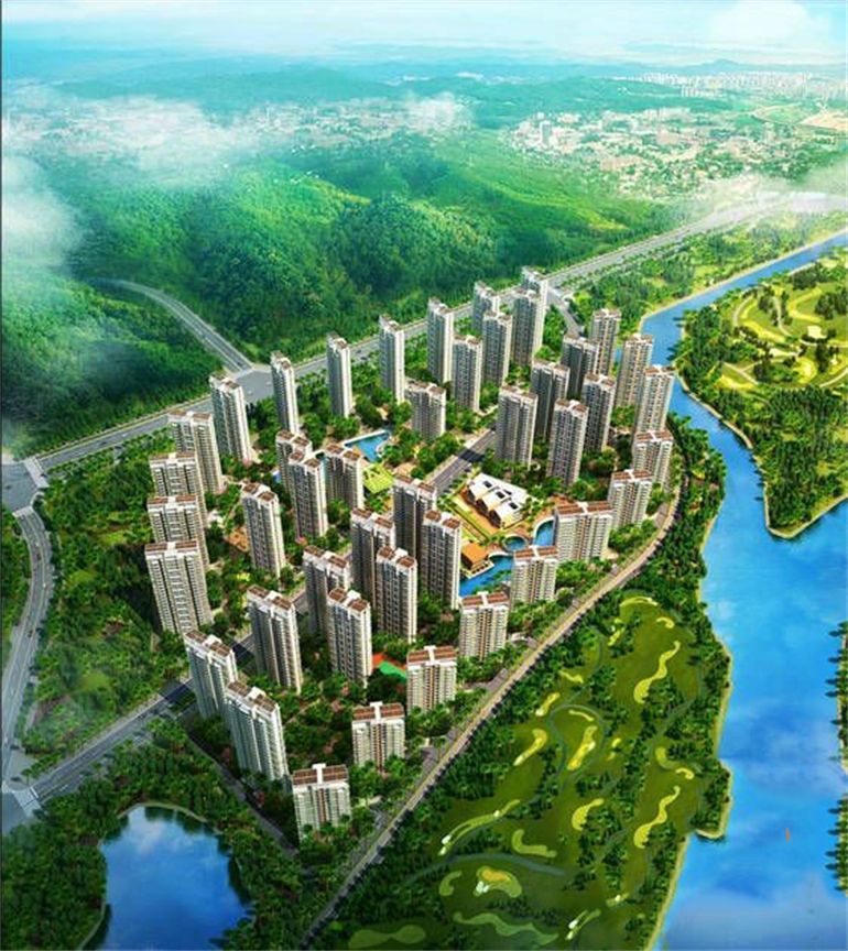 三亚棕榈滩主推住宅产品，建面约60-135㎡(图2)