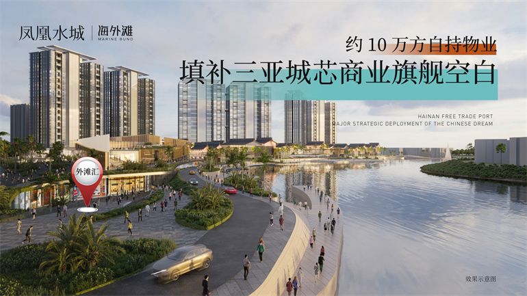 三亚凤凰水城海外滩｜海外滩墅境洋房，设有入户花厅空间(图1)