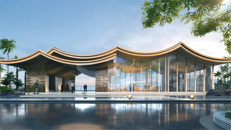 万宁雅居乐山钦湾目前叠拼在售，建面约146-185㎡(图3)