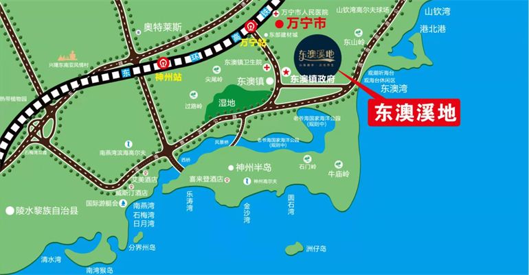 万宁东澳溪地|山海相伴,浓情小镇,均价13000元/㎡(图3) 万宁东澳溪地|山海相伴,浓情小镇,均价13000元/㎡(图3)