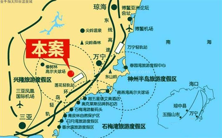 万宁金手指太阳谷温泉城,兴隆540亩璀璨生活城邦,均价15500元/㎡(图3) 万宁金手指太阳谷温泉城,兴隆540亩璀璨生活城邦,均价15500元/㎡(图3)