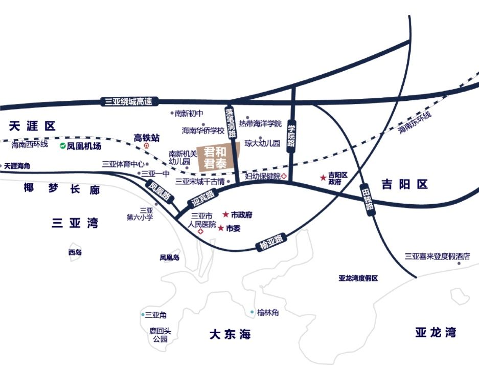 君和君泰交通图