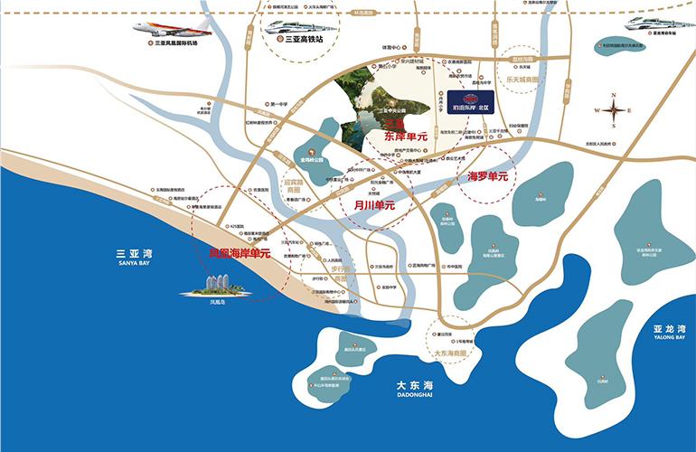 中国铁建海语东岸现代精致商务风格，建面约73-130㎡(图3)
