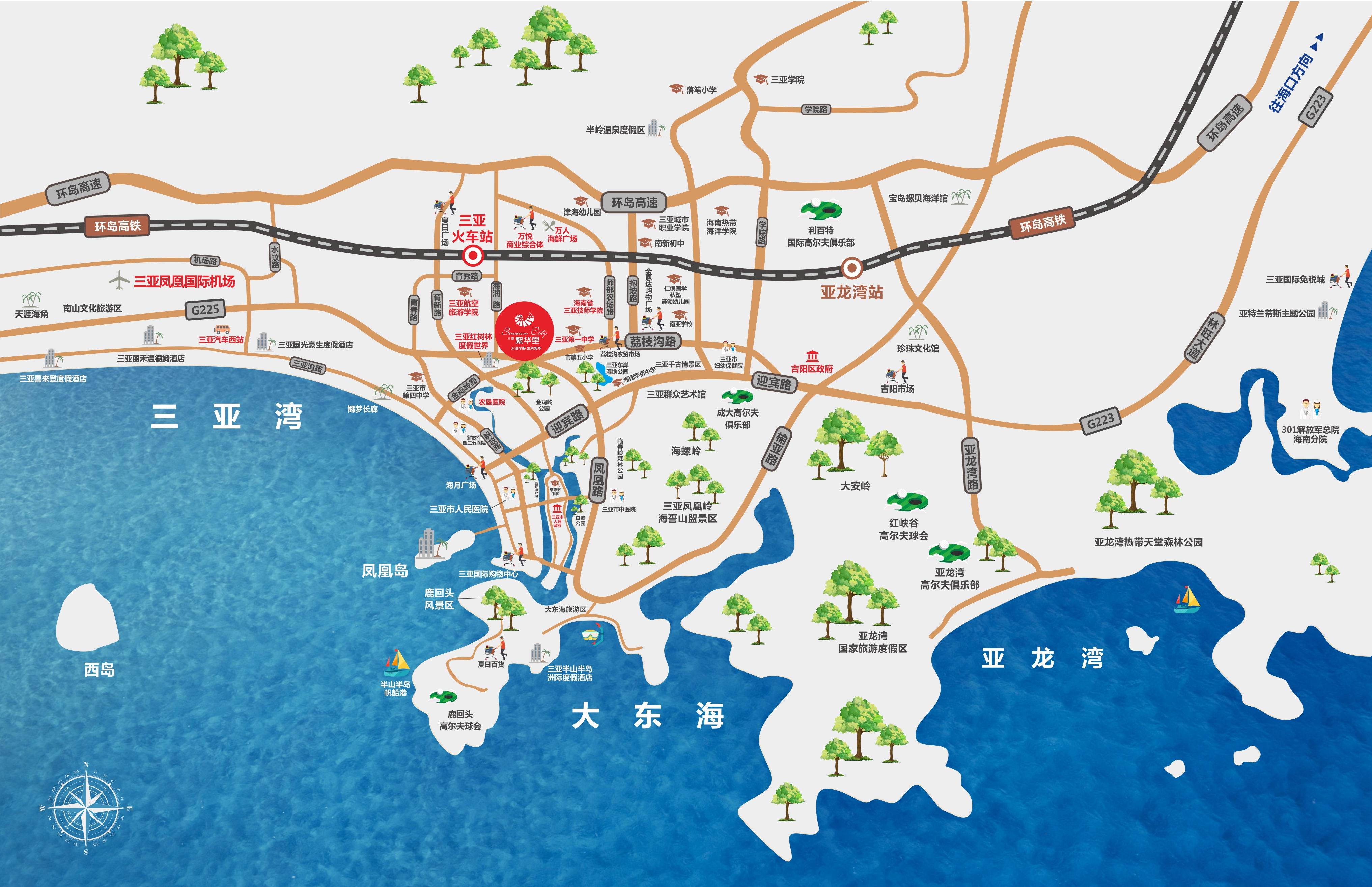 三亚繁华里70年住宅在售,建面约86㎡-117㎡三至四房(图2) 三亚繁华里70年住宅在售,建面约86㎡-117㎡三至四房(图2)