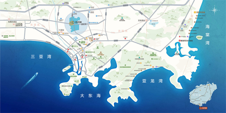 三亚金冠亚沙村西区公寓在售,主力户型建面约69-109㎡(图3) 三亚金冠亚沙村西区公寓在售,主力户型建面约69-109㎡(图3)