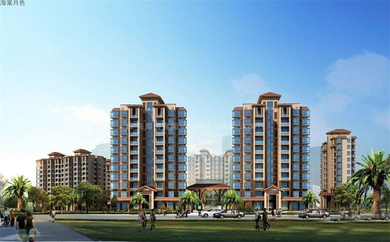 三亚海棠月色70年住宅在售，建面约58-78㎡(图1)