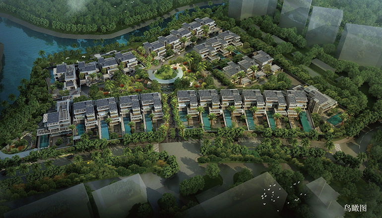 三亚海棠湾绿城海棠望庐｜独栋别墅在售，建面约350-440㎡(图2)