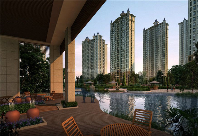 三亚君和君泰，新西班牙式地中海风格，均价约32300元/㎡(图4)