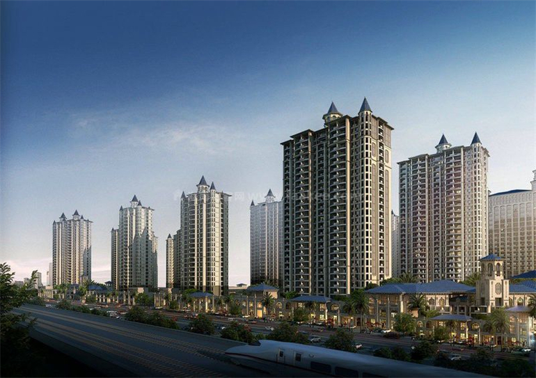 三亚君和君泰，新西班牙式地中海风格，均价约32300元/㎡(图1)